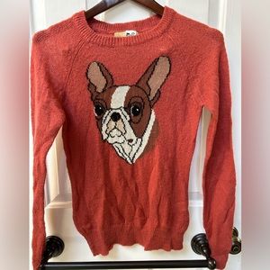 Wild fox French bulldog sweater